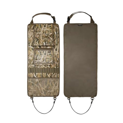 MYDAYS 2 Pack Tactical Seat Back Gun Rack, Camo Front Seat Organizer With Molle Panel Vehicle Holder for Hunting Rifles/Shotguns (Camo2) - color: Camo2