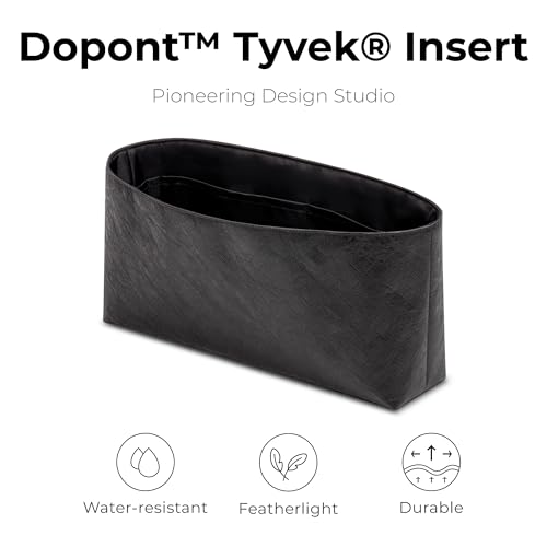 Purse Organizer Insert for LOEWE Flamenco Mini Handbag, Custom Fit Inside Premium Matte Black Lightweight WaterResistant Tote Bag Insert - color: Matte Black, size: Fits-Flamenco Mini