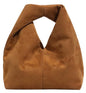 Slouchy Suede Crescent Crossbody Purses Women Cute Hobo Bags Trendy Satchels Underarm Shoulder Bag Travel Tote Handbag 2026 - color: A Suede Light Brown-no Strap