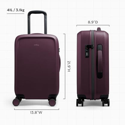 Bellroy Transit Carry-On (41L carry-on luggage, with hard shell and removable packing cells) - Fig - color: Fig