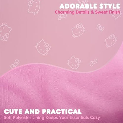 Sanrio Hello Kitty Car Trunk Organizer and Storage Bin - Collapsible Simple Compartment Convenient Heavy Duty, Fold Up for Easy Storage Box, Automotive Seat Cargo Groceries Tools - 12.5L x 12.5W x 9H - style: Organizer Hello Kitty