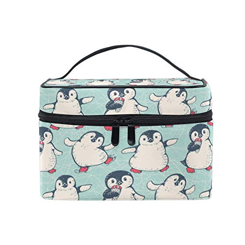 Travel Cosmetic Bag Cute Penguin Toiletry Makeup Bag Pouch Tote Case Organizer Storage For Women - color: color5