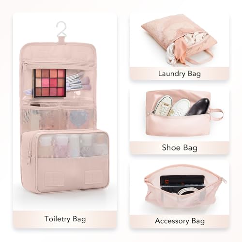 10 Set Compression Packing Cubes for Travel Gifts Mom Women,OlarHike Luggage Clothes Garment Bags for Travelers,Airplane/Cruise/Car Travel Essentials,Compressible Expandable Saver Space Bags(Beige) - color: Beige