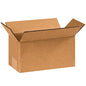 TAPE LOGIC 8x4x4 Long Corrugated Boxes, Long, 8L x 4W x 4H, Pack of 25 | Shipping, Packaging, Moving, Storage Box for Home or Business, Strong Wholesale Bulk Boxes - size: 8" x 4" x 4"