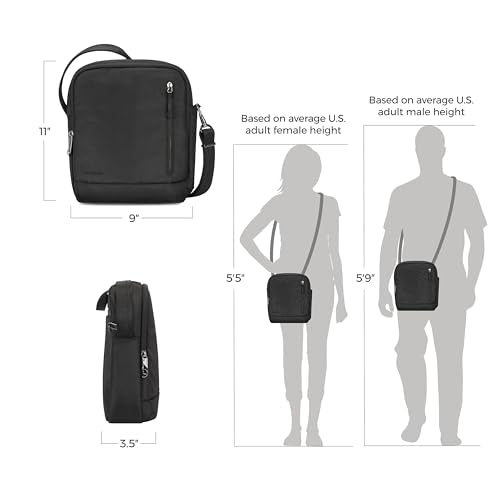 Travelon Anti Theft Urban Tour Bag - color: Black