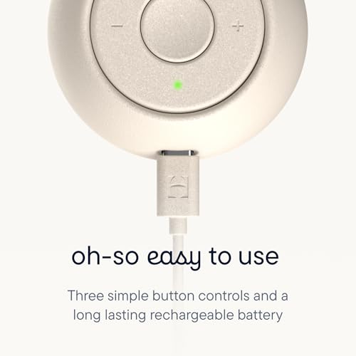Hatch Go | Portable Sound Machine for Babies and Kids | Sleep Soother | 10 Soothing Sounds | White Noise | Shush | Travel | Registry Gift | Baby Shower | Clips on Stroller | Putty - color: Putty