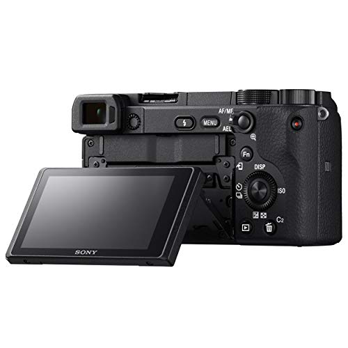 Sony a6400 4K Mirrorless Camera ILCE-6400/B Body Only | Official Sony USA Partner Model | Bundle with Travel Case Gadget Bag and Deco Gear Deluxe Accessories Kit Extra Battery Remote & Flash Bundle - style: Camera Only + Pro Kit