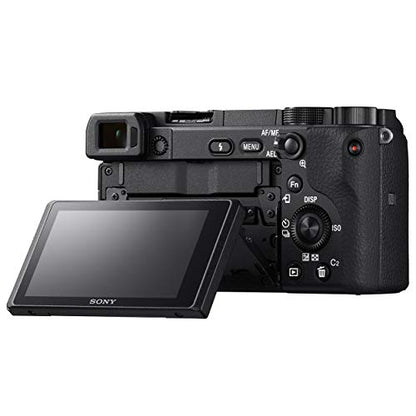 Sony a6400 4K Mirrorless Camera ILCE-6400/B Body Only | Official Sony USA Partner Model | Bundle with Travel Case Gadget Bag and Deco Gear Deluxe Accessories Kit Extra Battery Remote & Flash Bundle - style: Camera Only + Pro Kit