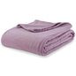 Berkshire Blanket Microfleece Twin Size Bed Blanket Lavender,Lightweight Soft Breathable Plush Micro Fleece Blanket for Bed Couch Sofa,60x92 Inches - color: Lavender, size: Twin/Twin XL