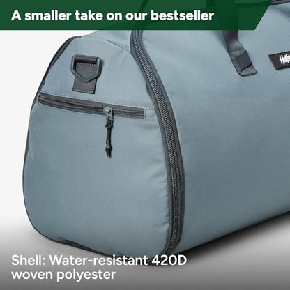 Halfday Convertible 2-in-1 Garment Duffel Weekender Bag 40L: Wrinkle-Free Travel (Hanging Suit Compartment, Shoe Pockets, Trolley Sleeve), Durable & Water-Resistant Carry-on, Coast - color: Coast, style: Original, 40l
