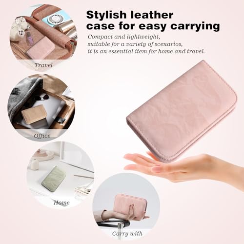 Manicure Pedicure Set, Nail Clipper Set 10-Piece Set Professional Manicure Kit Nail Kit with Portable Pink Travel Case Gift for Men Boyfriend Parent - color: Pink