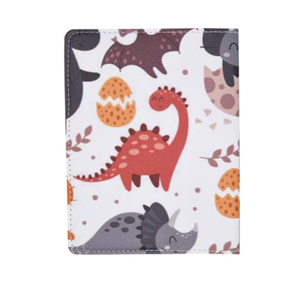 Passport Cover for Kids, Women and Men,Travel Documents Organizer Protecto,Travel Passport Holder,Passport Holder Cover Travel Wallet (dinosaur) - size: dinosaur