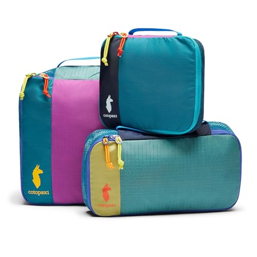 Cotopaxi Cubo Packing Travel Bundle Del Dia, Random Color, One Of A Kind, No Cubes Are The Same