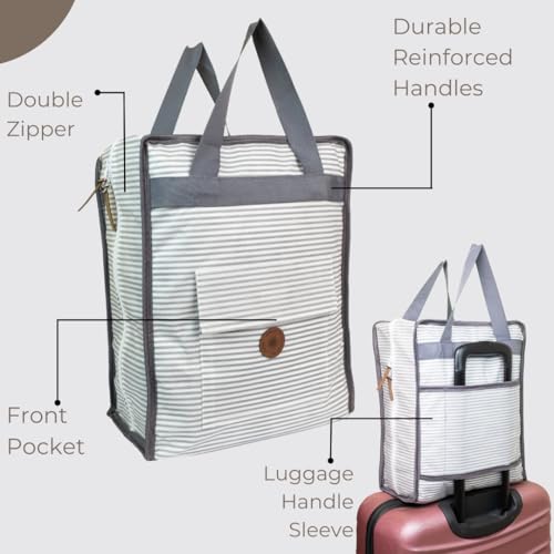 Shoe Bag for Travel, Portable Shoe Organizer, Storage Bag, Shoe Tote Bag for Women and Men - style: Stripe