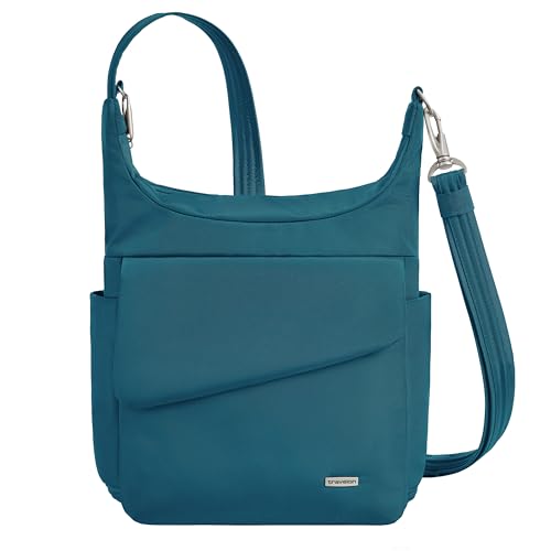 Travelon Anti-Theft Classic Messenger Bag - color: Teal
