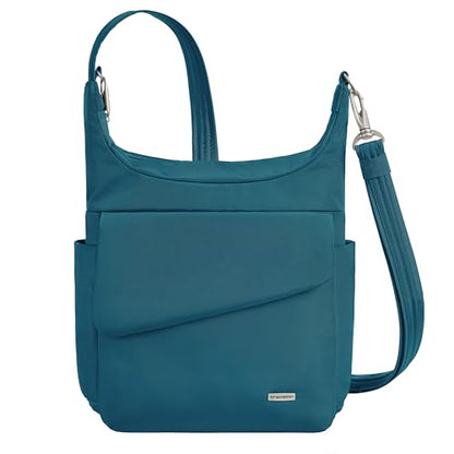 Travelon Anti-Theft Classic Messenger Bag - color: Teal