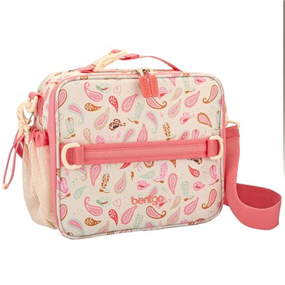 Bentgo Kids Prints Lunch Bag - Double-Insulated, Reusable, for Kids 3+, Adjustable Strap; Holds Lunch Box/Water Bottle/Snacks; Easy-Clean, Water-Resistant, Pockets (NEW Cowgirl Dreams) - color: Cowgirl Dreams