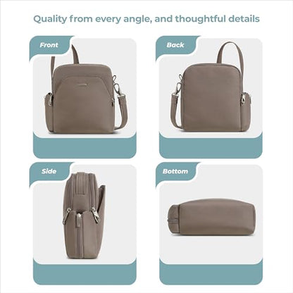 Travelon Anti-Theft Classic Travel Bag - color: Nutmeg