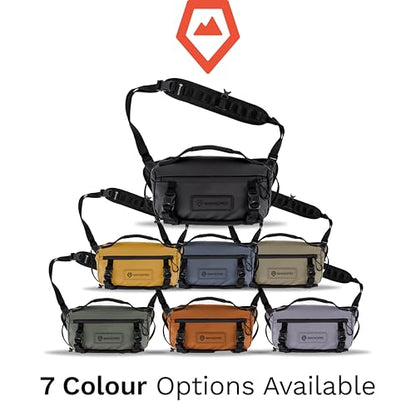 WANDRD ROGUE V1 9L Sling: Compact Camera Sling and Crossbody Bag with Fast Access, 3-Way Carry– Lightweight Everyday Bag Great for Travel, Photography, and Daily Use (Black) - color: Black, style: 9l