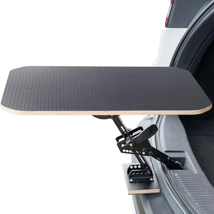 Generic Car Tail Table Portable Tailgate Camping Table for Cars, Vans & SUVs | Folding Outdoor Vehicle Table for Camping, Road Trips, Tailgating, and On-The-Go Workspaces