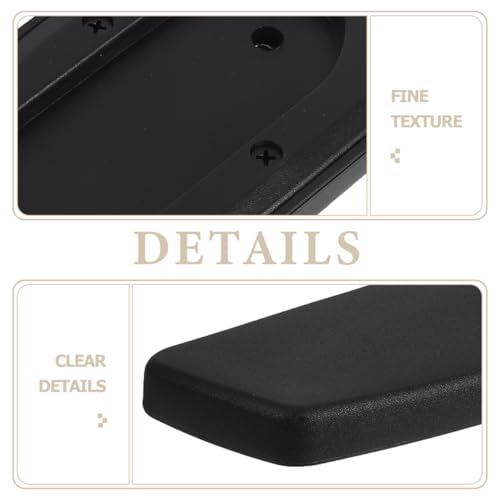 Unomor Office Armrest Pads 9.44X3.26X0.59In Anti Slip Desk Arm Rest Replacement Supports for Office and Gaming Injection Molded Armrest Covers