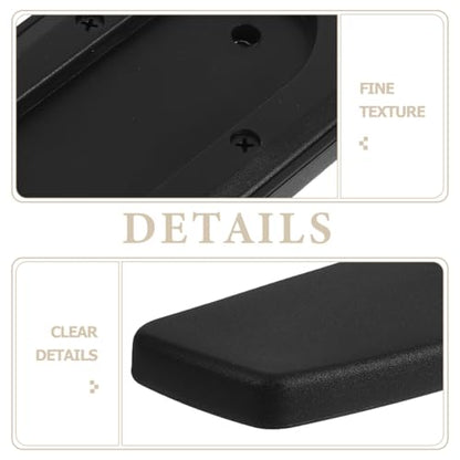 Unomor Office Armrest Pads 9.44X3.26X0.59In Anti Slip Desk Arm Rest Replacement Supports for Office and Gaming Injection Molded Armrest Covers