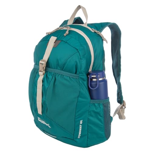 Eddie Bauer Stowaway Packable Backpack | Travel | Outdoor | Lightweight | Foldable | Durable | Ripstop Polyester | 30L - Deep Sea - color: Deep Sea, size: 30L