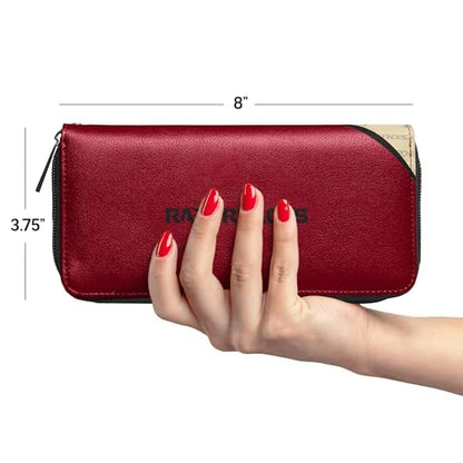 Littlearth NCAA Curve Zip Organizer - Officially Licensed Teams - color: Arkansas Razorbacks