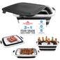 XUDAKAIXIN Collapsible BBQ Prep Tub for Meal Prep, Marinating,Food Storage, picnics, camping, barbecues,cutting fruits and vegetables - Includes Cutting Board and Locking Lid,(X-Large) Black - color: (X-Large)Black