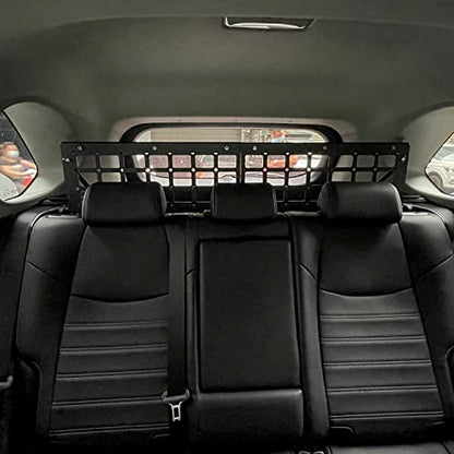 HIGH FLYING for Toyota RAV4 2019-2025 Car Accessories Modular Storage Molle Panel Cargo Shelf Organizer Luggage Carrier Rack Aluminum Alloy (with Split Cross Bar) - size: 2019-2025 with Split Cross Bar