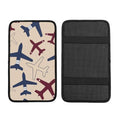 Aircraft Airplane Flying Universal Center Console Armrest Cover Pad Car Armrest Protector for Most Cars, Suvs & Trucks, Cushion with Easy Installation