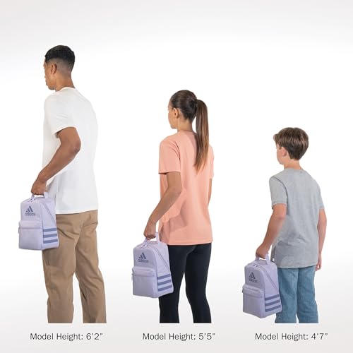 adidas Unisex Santiago Lunch Bag, Insulated School Food Container Box Discontinued, Adi Comp Black/Bright Royal Blue/White/3.0, One Size - color: Spray Gradient Pulse Lime/Crystal Sky Blue/White/4