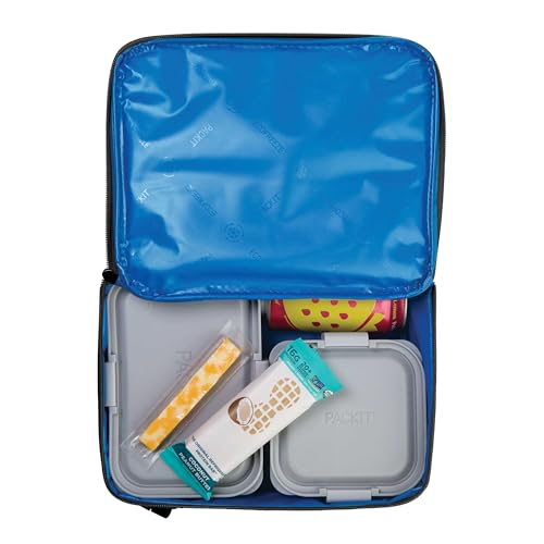 PackIt, Lunch Box Freezable Classic Black - color: Black