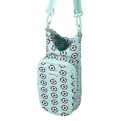 Swig Life Water Bottle Sling Bag, Water Bottle Holder with Adjustable Strap, Carrier Bag with Zippered Phone Pocket, Holds 36oz (Side Kick) - color: Side Kick