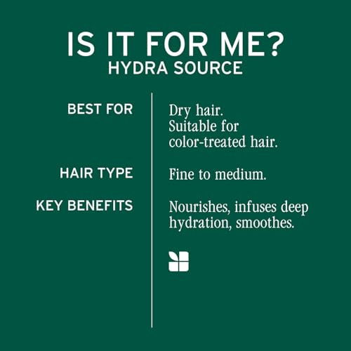 Biolage Hydra Source Travel Size Trio Kit - With Mini Hydra Source Shampoo, Conditioning Balm, & All-In-One Spray, For Dry Hair, Deeply Moisturizes, Detangles & Adds Shine, 3 Piece Mini Set