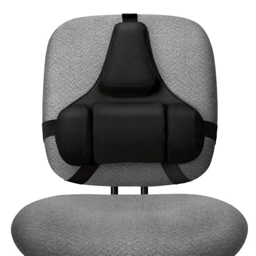 Fellowes Professional Series Back Support, Black (8037601) - size: True