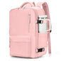 VGCUB Large Travel Backpack Bag for Women Men,Carry on Backpack,17 Inch Laptop Business Work Waterproof Backpack with Laptop Compartment,Person Item Flight Approved,Mochila de Viaje,Pink Large - color: Pure Pink, style: Xx-large