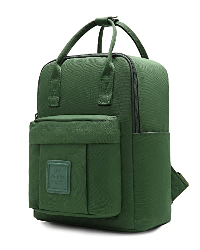 HotStyle BESTIE Mini Backpack Purse, Multiple Colors and Patterns, Small Sized - color: Pd266c, Hunter Green, style: Plain