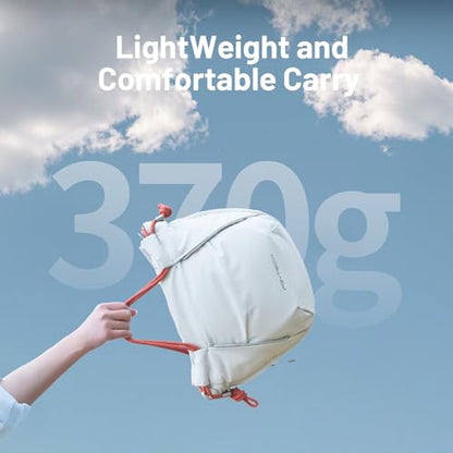PGYTECH OneGo Rope Strap Camera Bag – Multifunctional Shoulder Bag for Urban Photographers. Compact Camera Bag Compatible with Sony/Canon/Nikon/Mirrorless Cameras/Pocket4, Mist - color: Mist