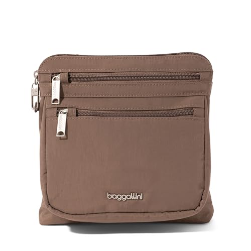Baggallini Securtex Anti-Theft Crossbody - color: Portobello
