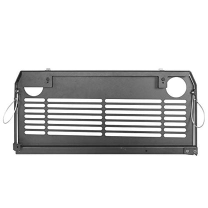 Hooke Road Wrangler JL Tailgate Table Overland Camping Desk for 2018-2026 Jeep Wrangler JL JLU, Outdoor Accessories Trunk Organizer Storage Rack