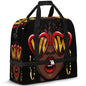 African American Women Foldable Travel Duffel Bag, Expandable Sports Gym Bag with Shoes Compartment Weekender Overnight Totes Bags for Women Men - color: African American Women