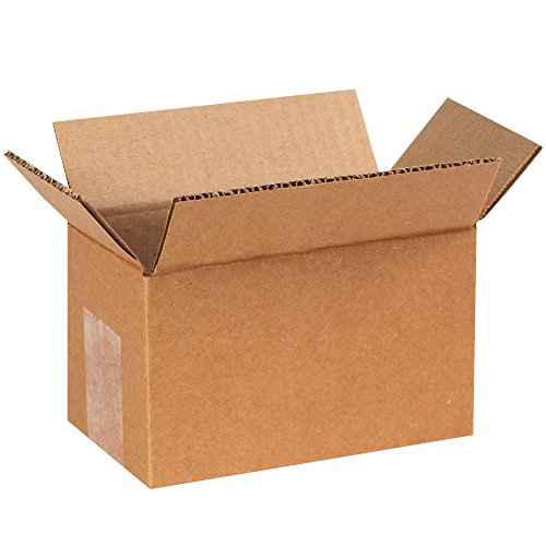 TAPE LOGIC 6x3x3 Long Corrugated Boxes, Long, 6L x 3W x 3H, Pack of 25 | Shipping, Packaging, Moving, Storage Box for Home or Business, Strong Wholesale Bulk Boxes - size: 6" x 3" x 3"