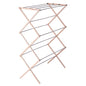 Household Essentials 5001 Collapsible Folding Wooden Clothes Drying Rack For Laundry | Pre Assembled - color: Natural/White Birch