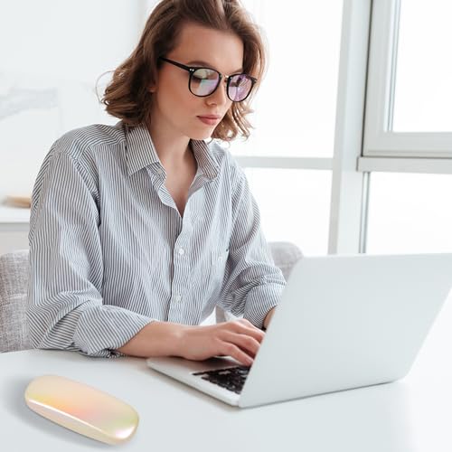 Joyberg Glasses Case, 2 Pack Eyeglass Case with Cleaning Cloth, Glasses Case Hard Shell Fits Most Glasses - color: Yellow