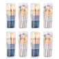 OCHEAL Makeup Brush Holders, 8 Pack of Make up Brushes Organizer Travel Case Retractable Plastic Travel Makeup Brush Holder For Vanity Makeup Artist Brushes Storage Cup - color: Plastic Clear-8pcs