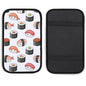 Car Center Console Armrest Cover Cute Food Japanese Sushi, Handrail Box Cushion Protector, Suitable for Most Vehicles - color: Picture (67)