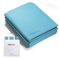 PROIRON Foldable Yoga Mat 0.24"/0.16" for Home Workout & Travel, Non Slip Travel Yoga Mats with Carry Bag, Packable Yoga Mat for Home Gym, Pilates, Fitness,Stretching - color: (0.24" TPE) Turquoise