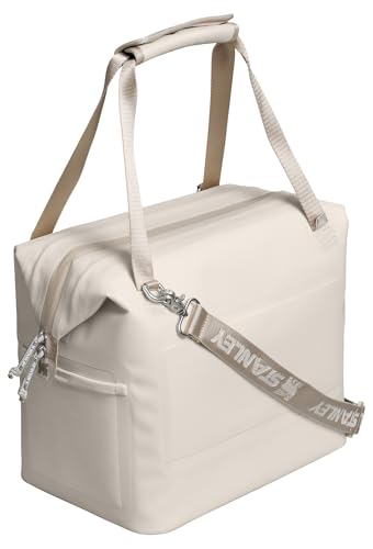 Stanley All Day Julienne Soft Cooler Bag and Lunch Box | Insulated Travel Bag with Zipper | BPA-Free - color: Cream, style: Midi