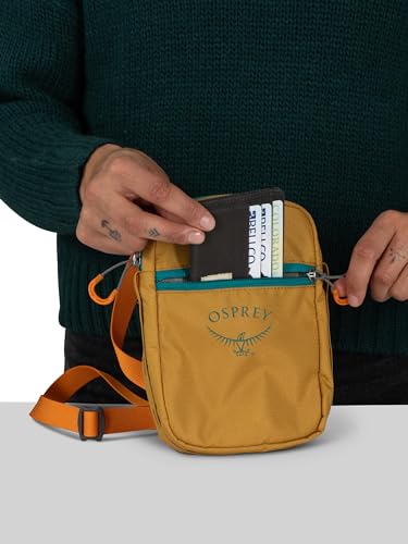 Osprey Daylite Small Crossbody Bag - Durable Sling Bag with Zipper Pockets for Everyday Carry - color: Tan Concrete